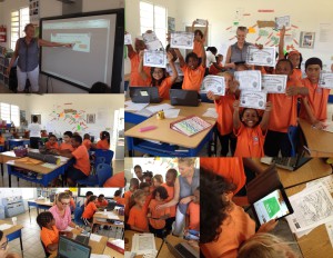 Collage Hour of Code workshop